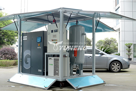 GF-100 Series Mobile Type Transformer Dry Air Machine