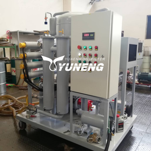 transformer oil filtration plant