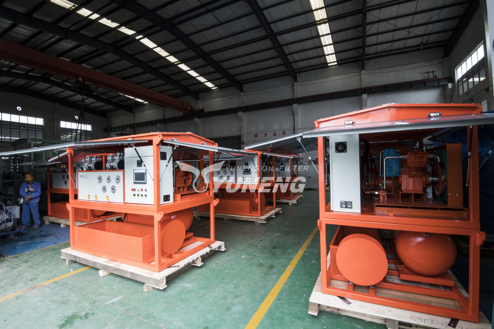 transformer oil purification machines are ready for shipment