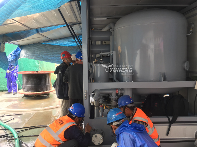 Sets of YUNENG 20,000L/h UHV Oil Purifiers