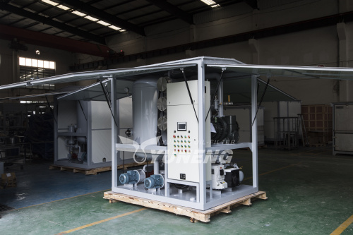 Transformer Oil Filtration Machine for shipping