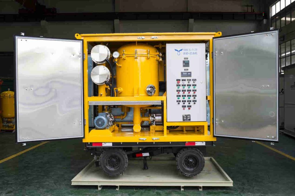 6000LPH high vacuum transformer oil purifier machine