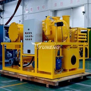 Turbine oil purification device