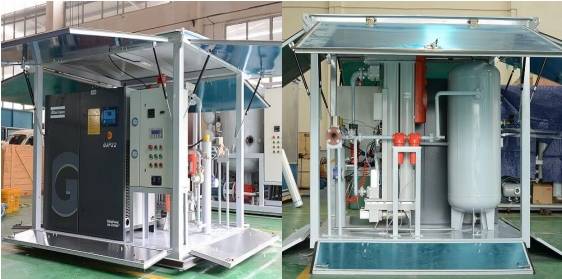 Mobile Type Transformer Dry Air Machine