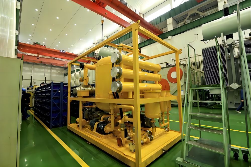 20,000LPH Transformer Oil Filtration Machine for TBEA Shengyang Tranformer