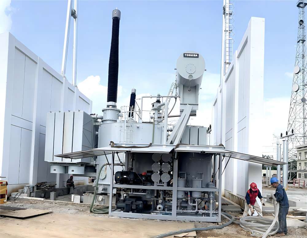 Application of transformer oil purifier