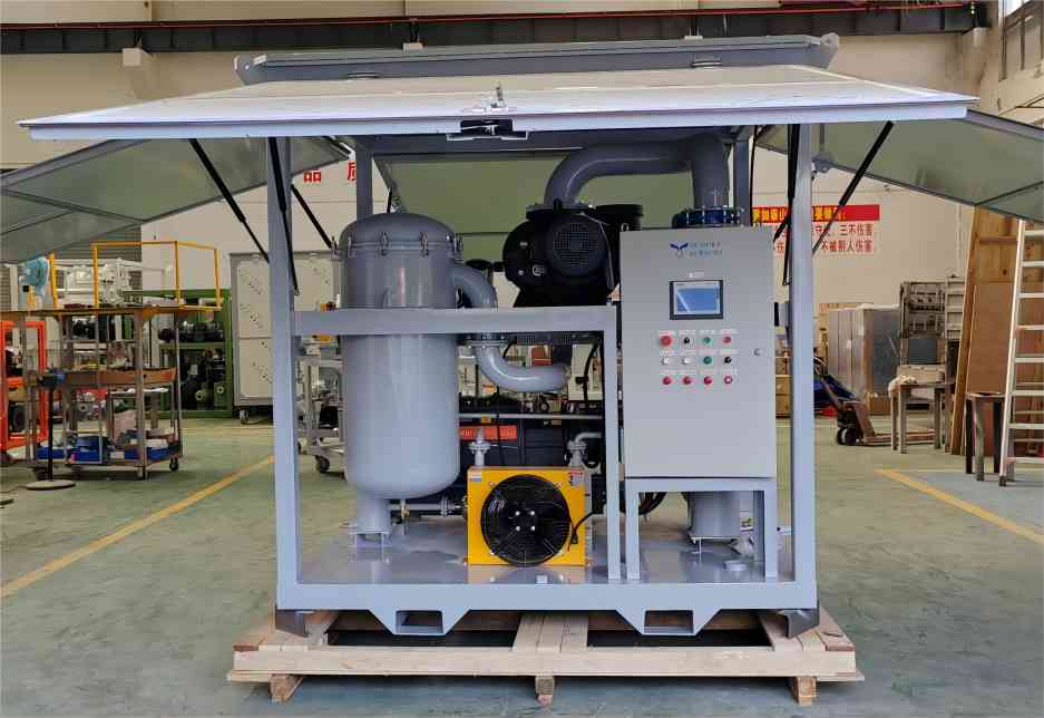 Transformer vacuum pump system