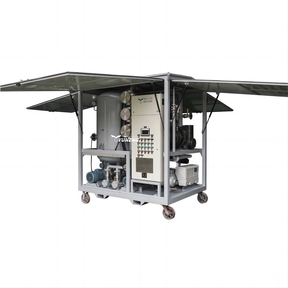 ZJA Double Stage Transformer Oil Filtration Machine