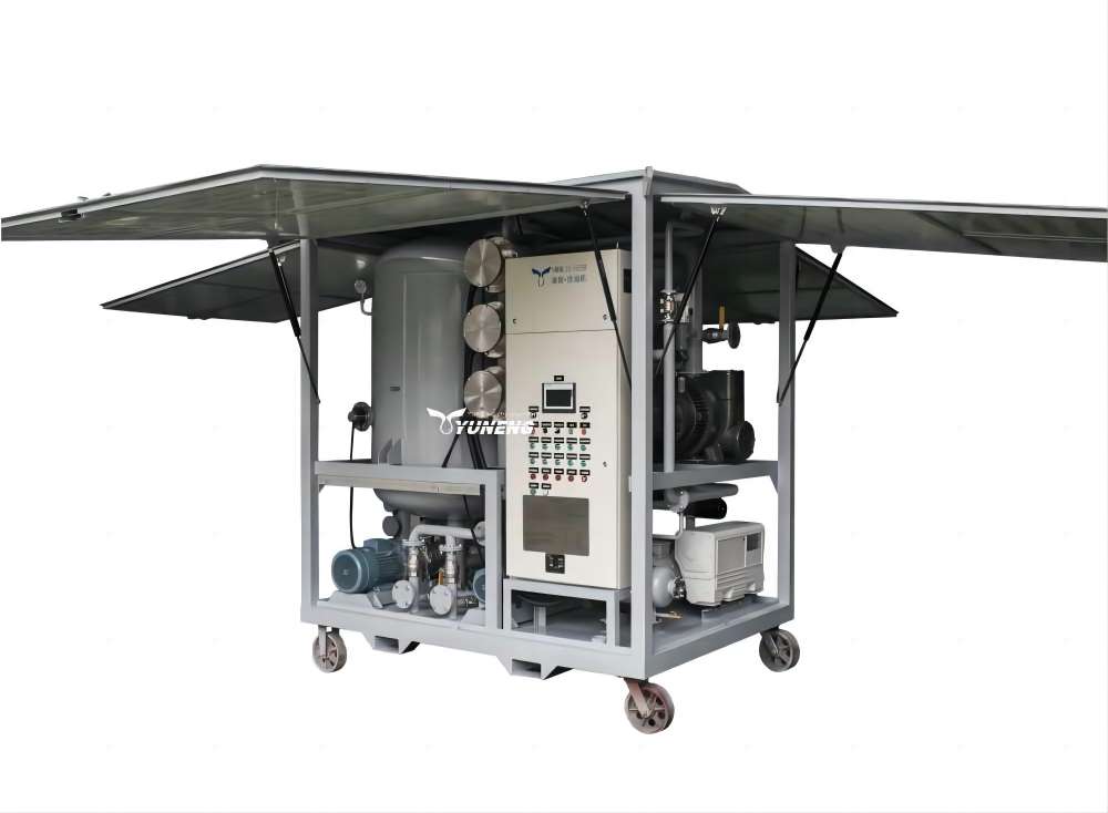 ZJA Double Stage Transformer Oil Filtration Machine