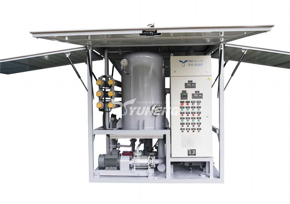 vacuum dehydration oil purification system