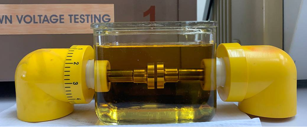 transformer oil breakdown voltage testing