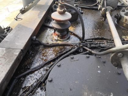 Transformer oil blockage