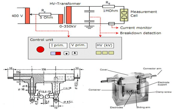 Schematic diagram of BDV test