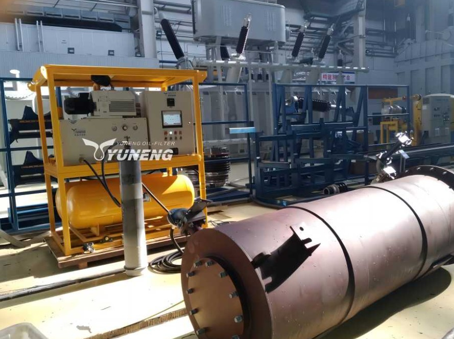 SF6 gas recovery on site