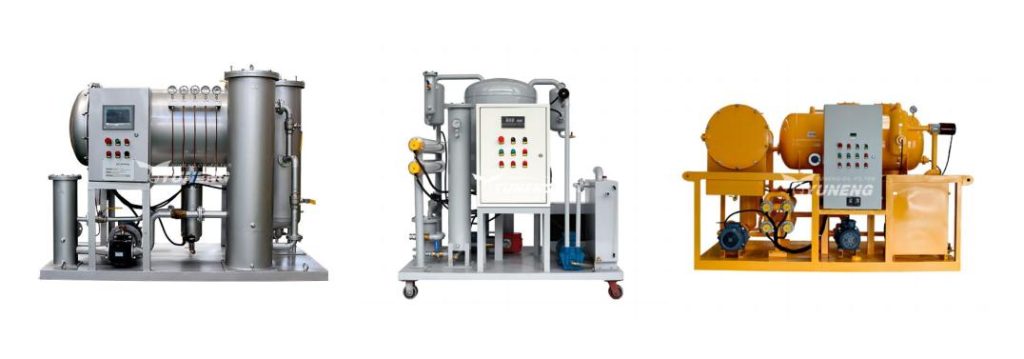 Different types of Industrial Lube Oil Purifier