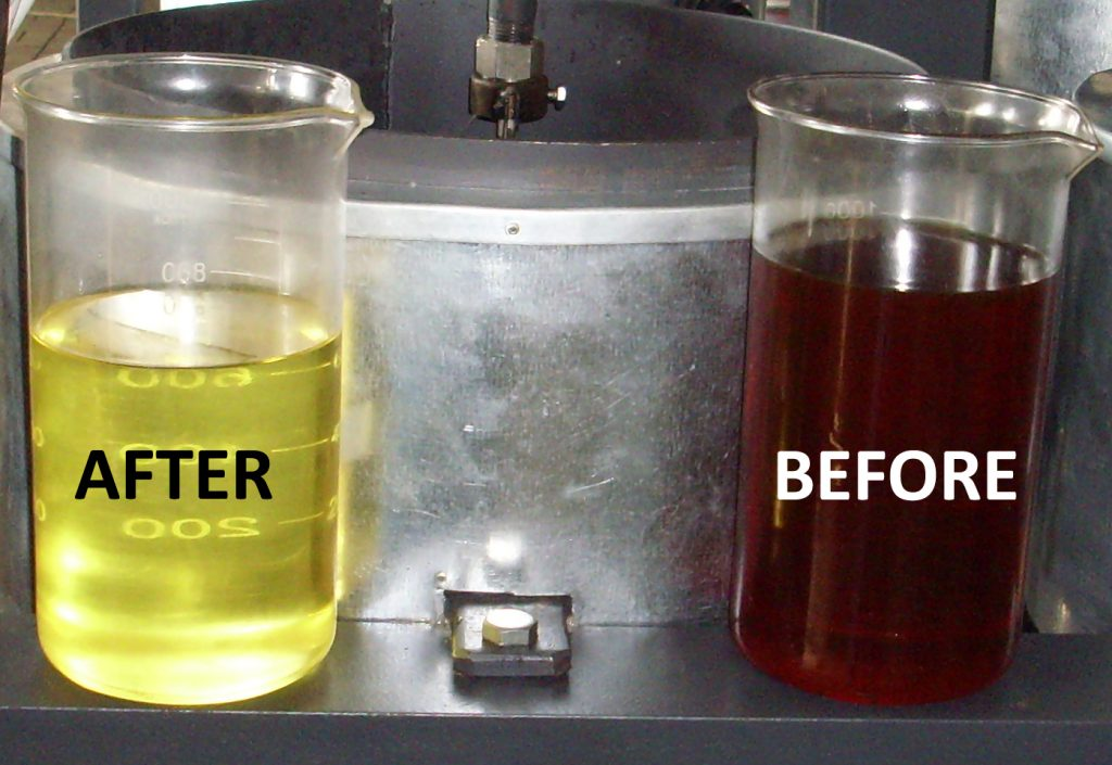 Effect of transformer oil regeneration