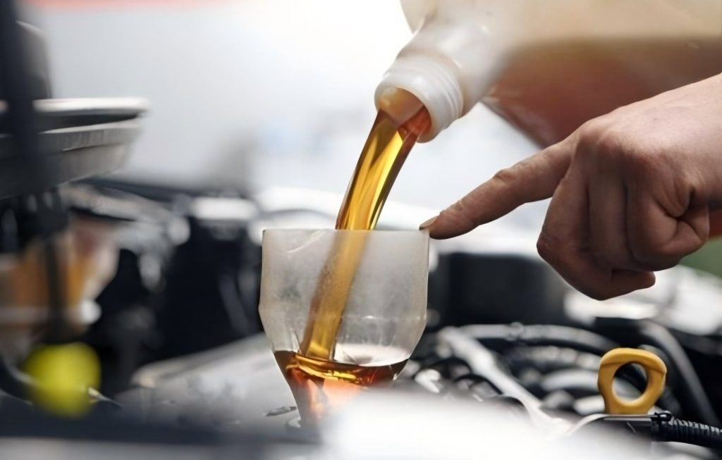 Lube oil replacement