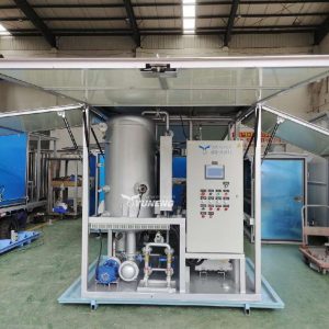 vacuum transformer oil dehydration machine