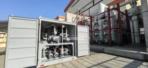 transformer oil dehydration machine in BESS