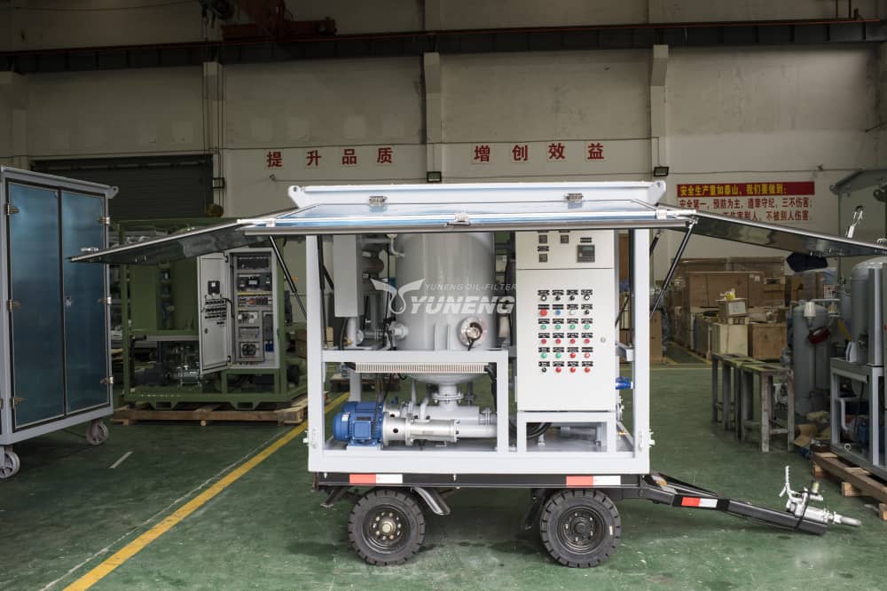 Portable Transformer Oil Filtration
