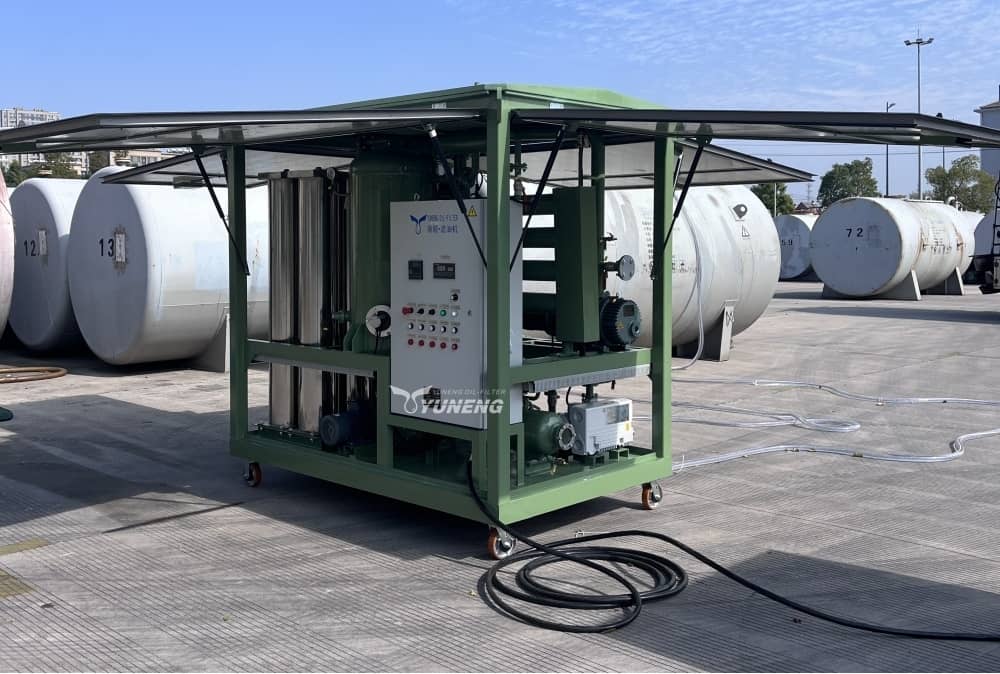 transformer oil treatment on site