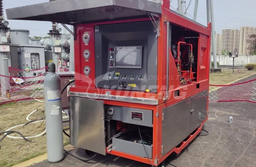 SF6 gas purification onsite