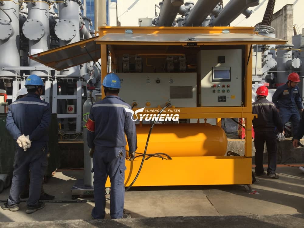 SF6 gas recovery onsite