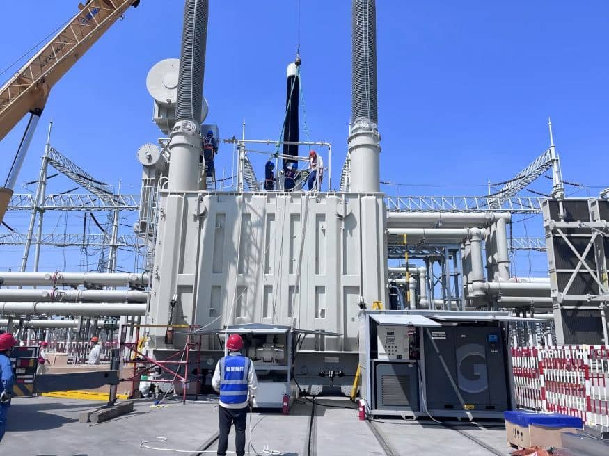 dry air generator for transformer onsite operation
