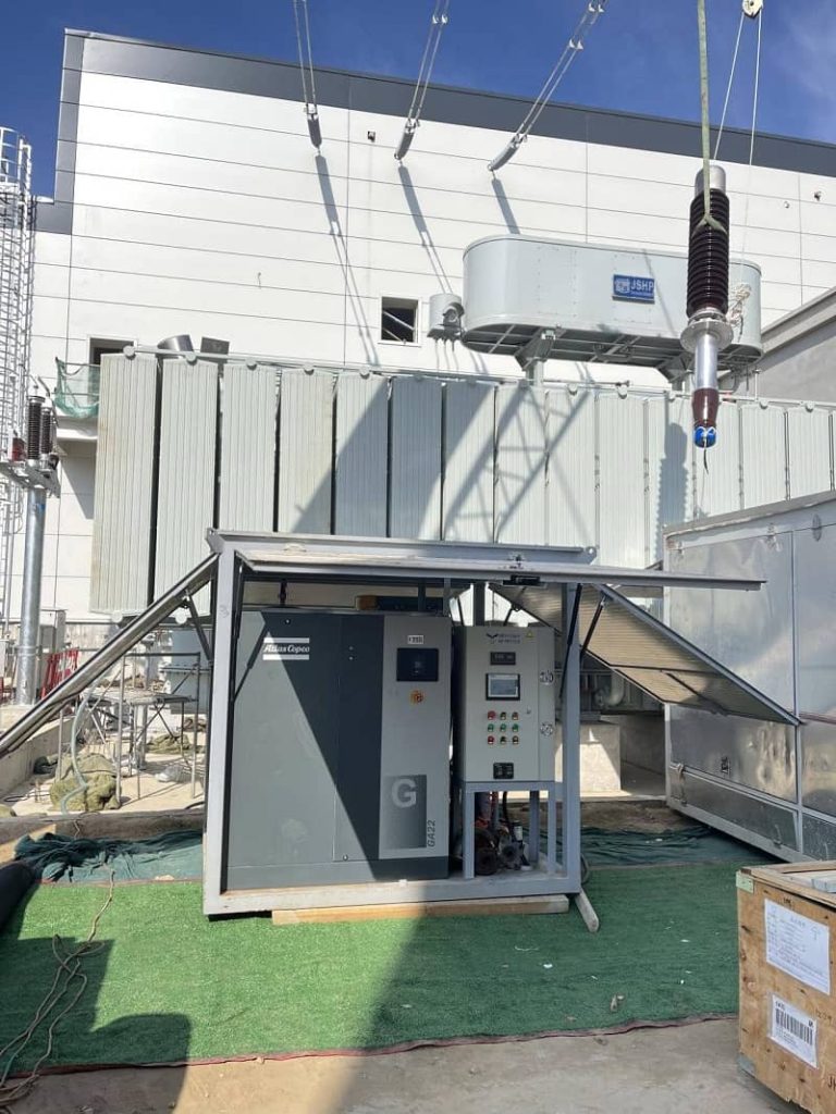 dry air generator for transformer running