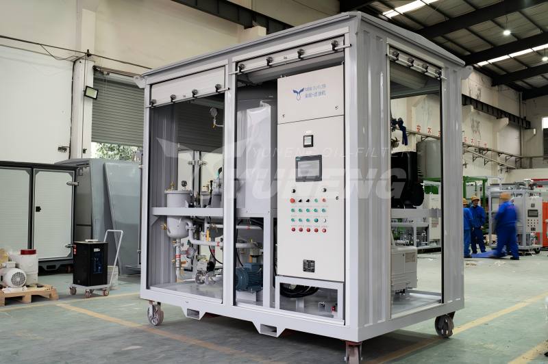 Double-Stage High Vacuum oil purifier