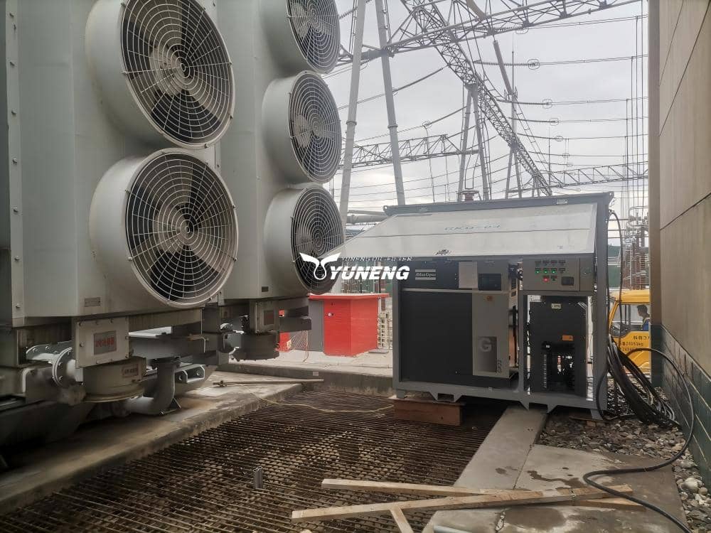 Mobile Transformer Dry Air Machine