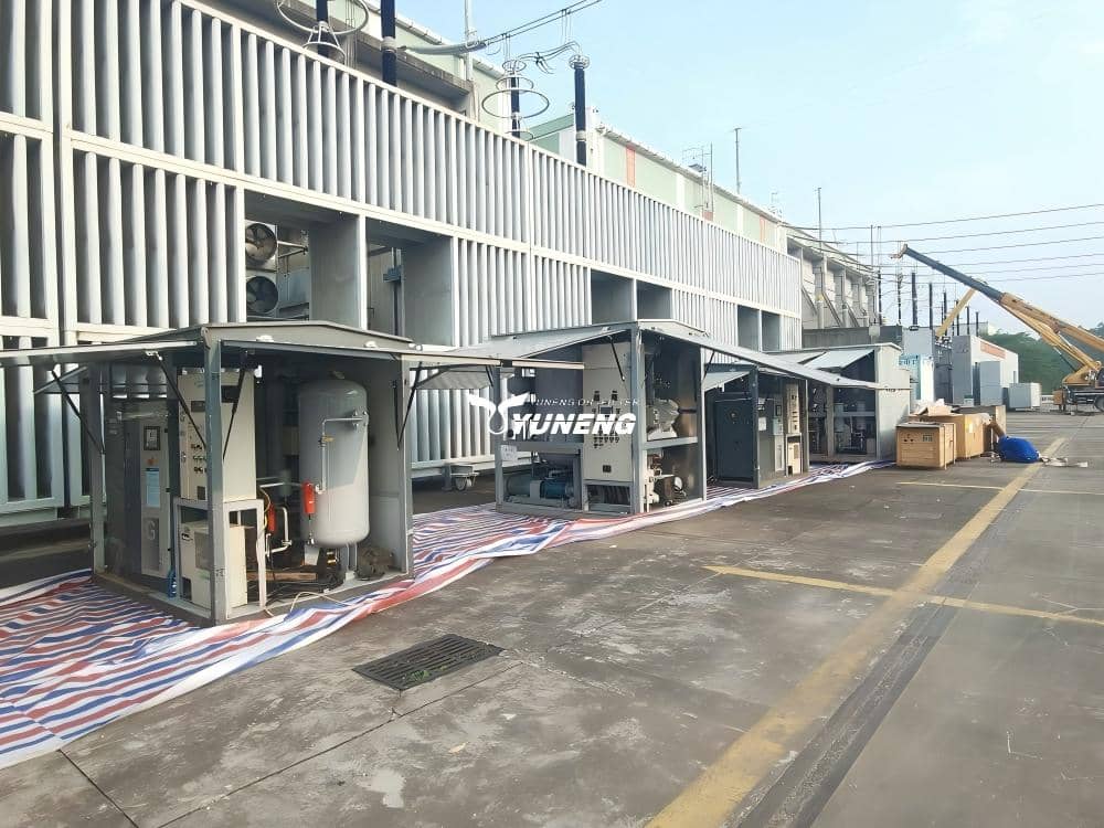 Mobile Transformer Dry Air Machine