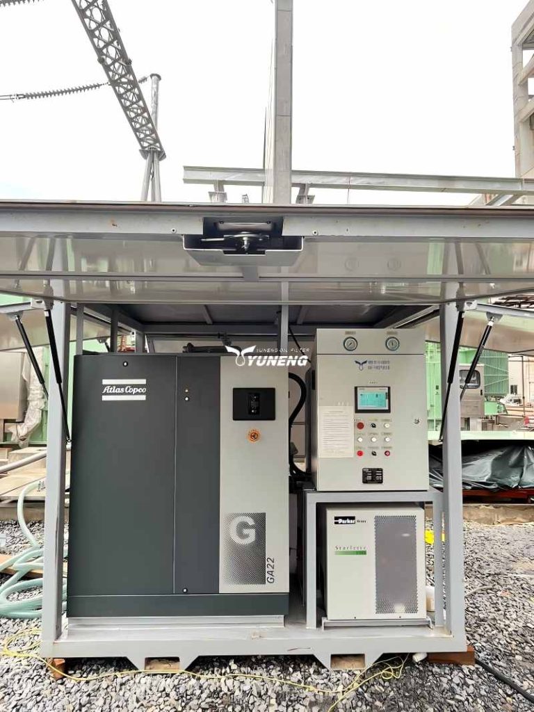 High Efficiency Dry Air Generator for Transformer Maintenance