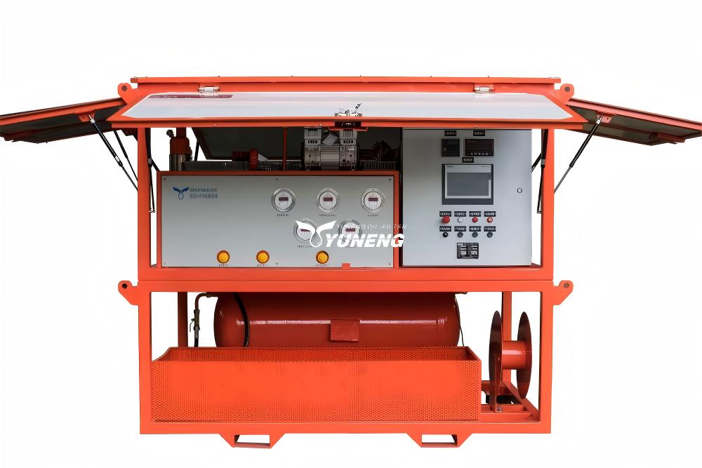 SF6 gas evcuation, recovery and refilling unit