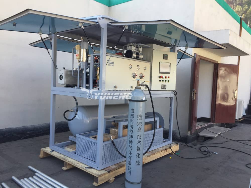 30m³/h SF6 Gas Recovery Service Carts