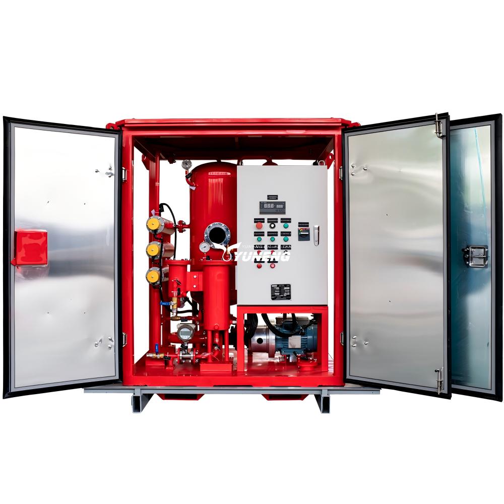 Transformer oil purification machine