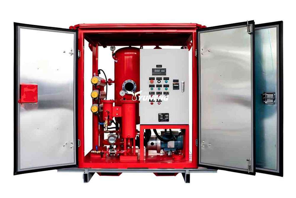 Transformer oil purification machine