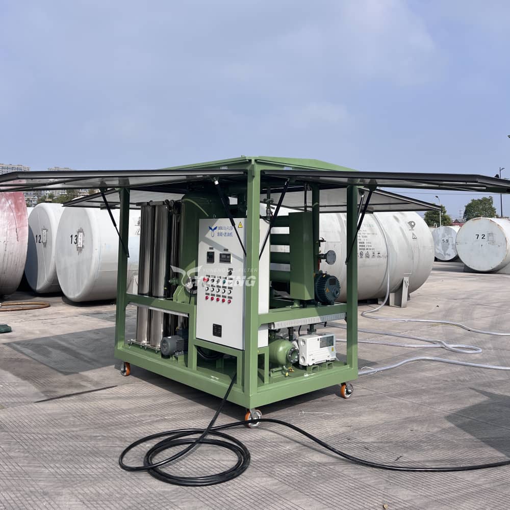 YZS-ZJA Series Transformer Oil Reclamation Machine with Reactivated Regeneration Filter