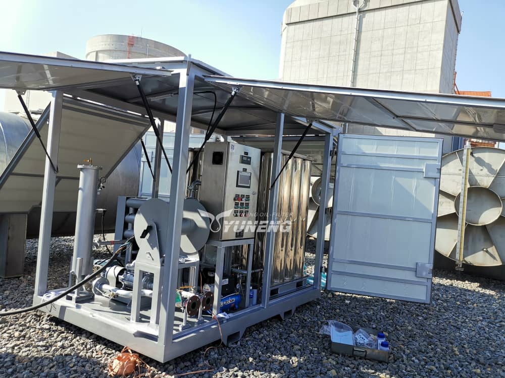 YZS Series Transformer Oil Regeneration Machine Restore Aged Transformer Oil