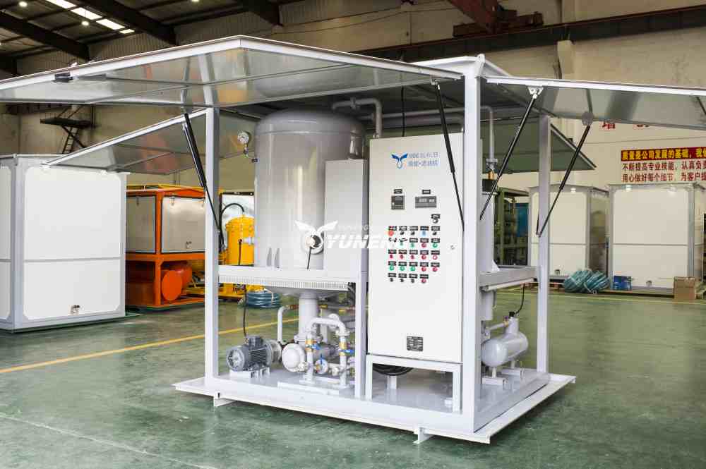 transformer oil filtering machine
