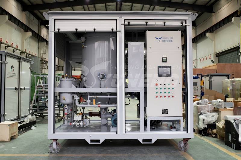 yuneng transformer oil filtration machine