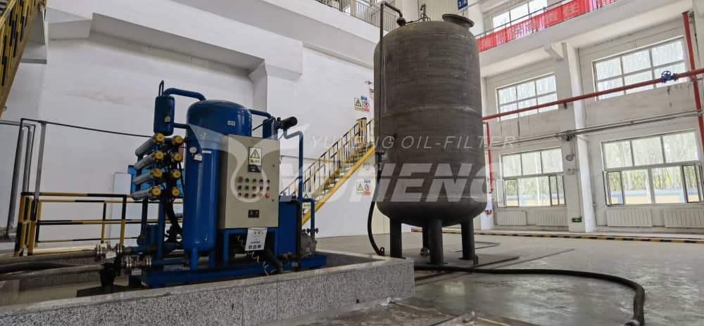 12000 LPH High-Capacity Lube Oil Conditioning Station