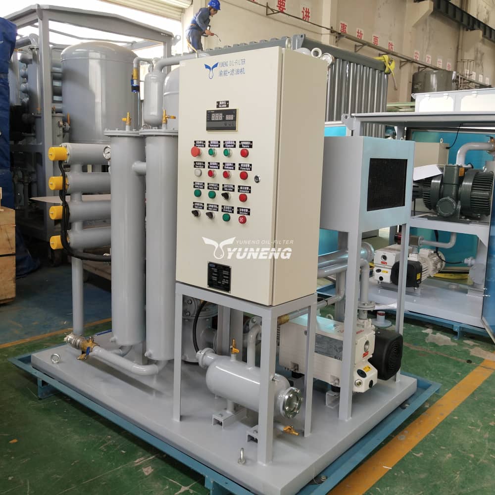 6000 LPH Industrial Lube Treatment Unit