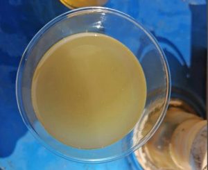 Cloudy purified transformer Oil