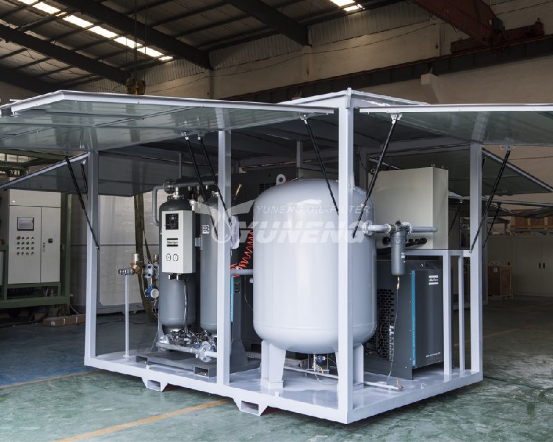 dry air generator with pumping system