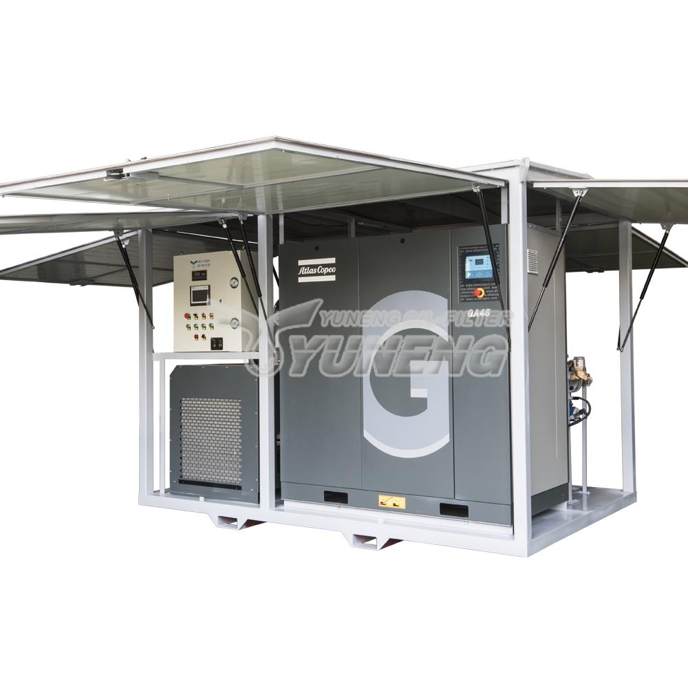 mobile dry air generator for transformer drying