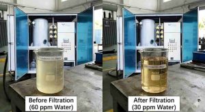 remove water with transformer oil dehydration machine