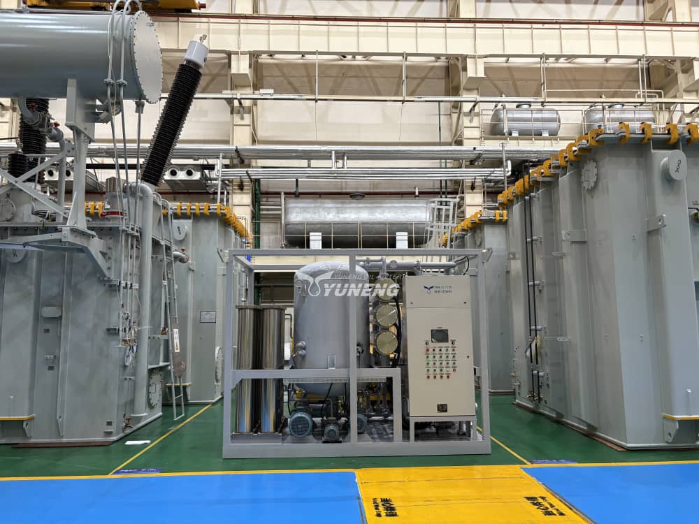 transformer oil regeneration onsite
