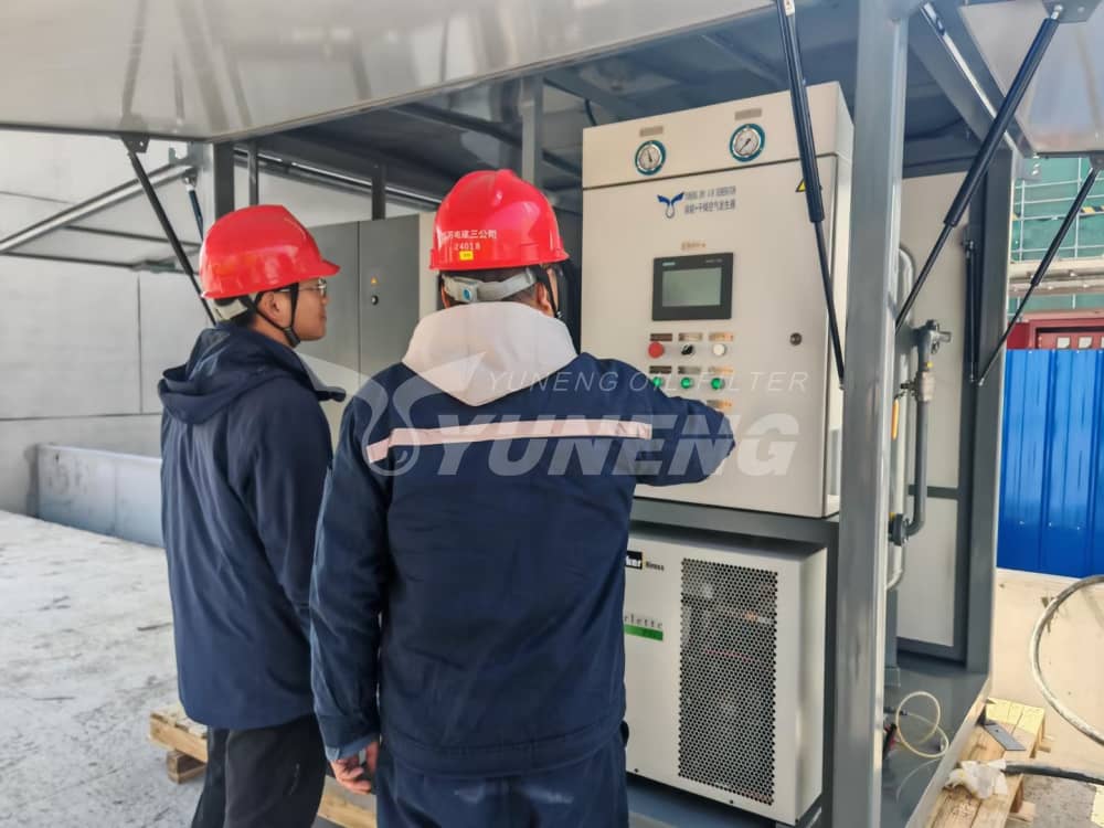 transforner dry air generator onsite