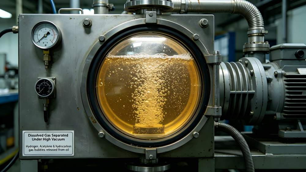 Transformer Oil Releasing Dissolved Gas